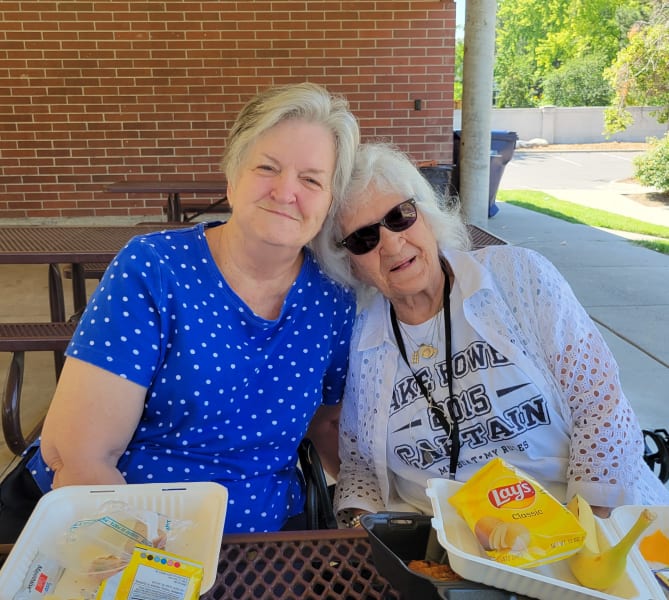 Cottonwood Heights (UT) residents enjoying their time out at the park.