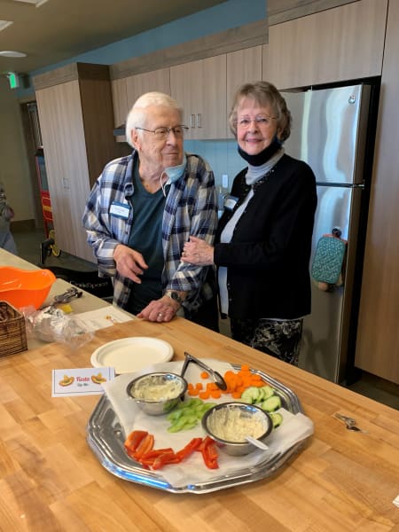 Anthem (AZ) residents enjoyed tasty snacks and beverages.