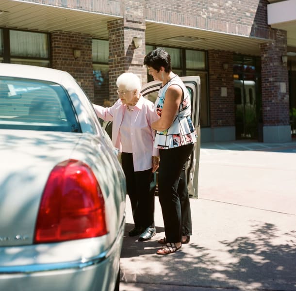 Transportation at our senior living communities 