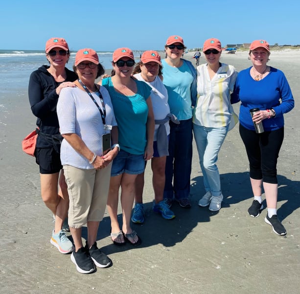 Merrill Gardens Carolina Park beach clean up