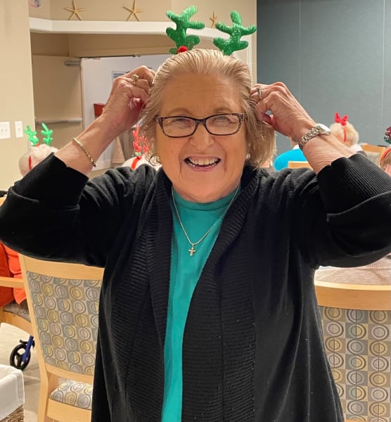 Carolina Park (CA) residents fully enjoyed their holiday party!