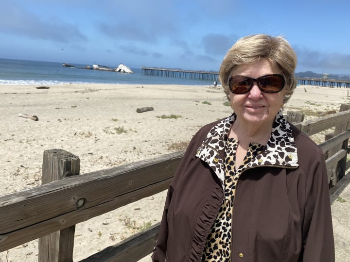 Gilroy residents enjoyed their time down at Seacliff with a lunch and wonderful ocean views.