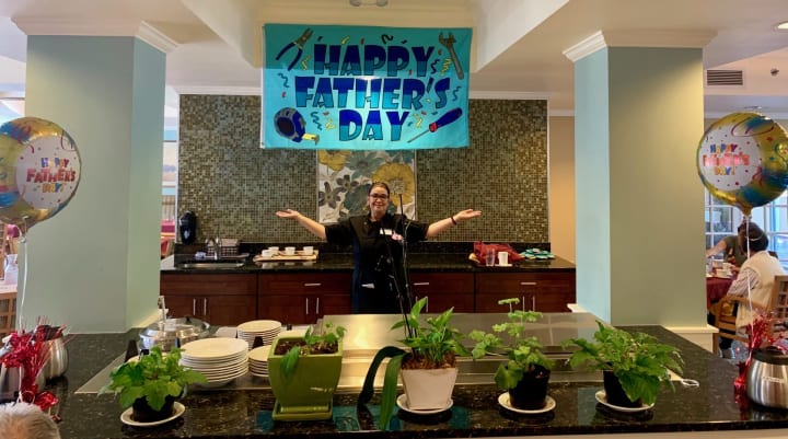 Father's Day Buffet at Merrill Gardens at First Hill (WA)