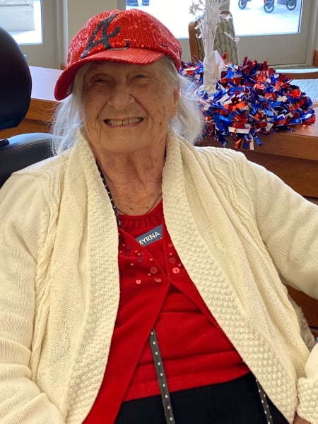 Woodstock (GA) residents were all smiles during their delicious Fourth of July barbeque.