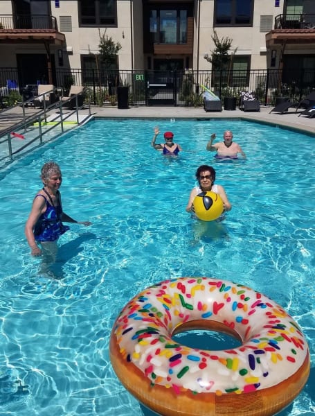 Merrill Gardens at Rancho Cucamonga pool