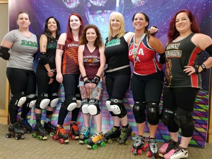 Roller derby team